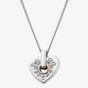 Clogau Cariad Sparkle Small Heart Pendant Necklace 3SCRS0193