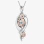 Clogau Pistyll Rhaeadr White Topaz Necklace 3SSWF0345