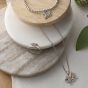 Clogau Welsh Dragon Silver 9ct Rose Gold Necklace SD003