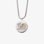 Clogau WRU Silver 9ct Rose Gold Welsh Dragon Double Sided Necklace 3SWRUWDP
