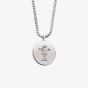 Clogau WRU Silver 9ct Rose Gold Welsh Dragon Double Sided Necklace 3SWRUWDP