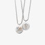 Clogau WRU Silver 9ct Rose Gold Welsh Dragon Double Sided Necklace 3SWRUWDP