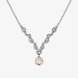 Clogau Two Colour Celebration Topaz Drop Necklace 3SCEL970