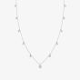 Clogau Two Colour Celebration Topaz Station Necklace 3SCEL935