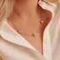 Clogau Two Colour Natures Wonder Forget Me Not Necklace 3SNWO960