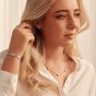 Clogau Two Colour Natures Wonder Forget Me Not Necklace 3SNWO960