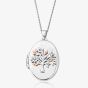 Clogau Tree of Life Oval Locket Necklace 3SNTLL