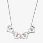 Clogau Tree of Life Sterling Silver Heart Necklace 3STOL0623