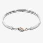Clogau Past Present Future White Topaz Bangle 3SPPFBG