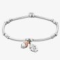 Clogau Royal Oak Leaf Affinity Bead Bracelet 3SROY911