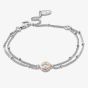 Clogau Celebration Double Chain Bracelet 3SCLC0061