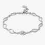 Clogau Past Present Future Silver Multilink Bracelet 3SPPF0651