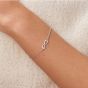 Clogau Silver & 9ct Rose Gold Tree Of Life Infinity Bracelet 3STOL0737