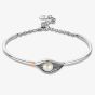 Clogau Natures Wonder Two Tone Pearl Shell Bangle Bracelet 3SLYV0793