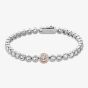 Clogau Celebration Silver White Topaz Tennis Bracelet 3SCLC0798