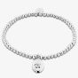 Clogau Forget Me Not Silver Beaded Flower Affinity Bracelet 3SAFF0622