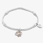 Clogau Always In My Heart Silver Topaz Heart Affinity Bracelet 3SAFF0361
