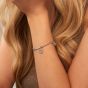 Clogau Always In My Heart Silver Topaz Heart Affinity Bracelet 3SAFF0361