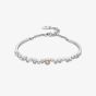 Clogau Sterling Silver Celebration White Topaz Bracelet 3SCEL899