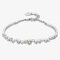 Clogau Sterling Silver Celebration White Topaz Bracelet 3SCEL899