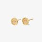 Clogau 9ct Two Colour Gold Insignia Stud Earrings GTOL0327
