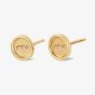 Clogau 9ct Two Colour Gold Insignia Stud Earrings GTOL0327