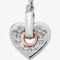 Clogau Cariad Sparkle Heart Earrings 3SCCE01