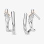 Clogau Two Colour Past Present Future Curve Stud Earrings 3SPPF964
