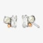 Clogau Two Colour Natures Wonder Beachcomber Earrings 3SNWO936