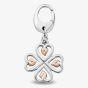 Clogau Insignia Two Tone Heart Charm 3STLH0780