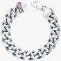Tommy Hilfiger Mens Chunky Filed Curb Bracelet 2700261