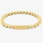 Tommy Hilfiger Ladies Gold Tone  Beaded Bracelet 2780935