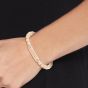 Tommy Hilfiger Ladies Rose Gold Tone Beaded Bracelet 2780936