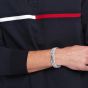 Tommy Hilfiger Mason Mens Stainless Steel Logo Bracelet 2790596