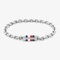 Tommy Hilfiger Bruce Stainless Steel Chain Logo Bracelet 2790652