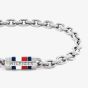 Tommy Hilfiger Bruce Stainless Steel Chain Logo Bracelet 2790652