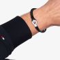Tommy Hilfiger Bruce Braided Black Leather Bracelet 2790654