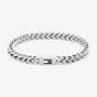Tommy Hilfiger Stainless Steel Braided Logo Clasp Bracelet 2790647