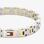 Tommy Hilfiger H-Link Two Tone Stainless Steel Bracelet 2790683