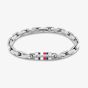 Tommy Hilfiger Stainless Steel Rectangle Belcher Chain Bracelet 2790749