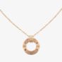 Tommy Hilfiger Hardware Rose Gold-Tone Necklace 2780644