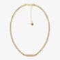 Tommy Hilfiger Snake Gold Plated Spiga Chain Necklace 2780873