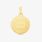 Tommy Hilfiger Yellow Gold Tone Plated Compass Pendant 2790721