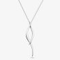 Kit Heath Sterling Silver Entwine Twine Twist Necklace 90223RP