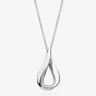 Kit Heath Sterling Silver Serenity Loop Midi Necklace 91184RP
