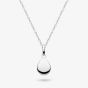 Kit Heath Sterling Silver Coast Pebbles Droplet Necklace 90185RP