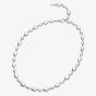 Kit Heath Sterling Silver Coast Pebbles Linking Pebbles Necklace 90189RP