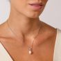 Kit Heath Silver Revival Classic Pearl Glitz Necklace 90429FPC