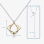 Kit Heath Alicia Golden Petite Pendant 90018GRP