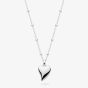 Kit Heath Desire Kiss Midi Heart Ball Chain Pendant 90500RP